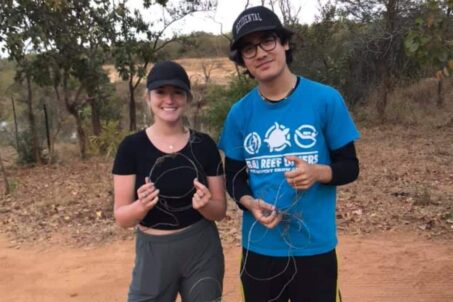 a man and a woman standing next to each other