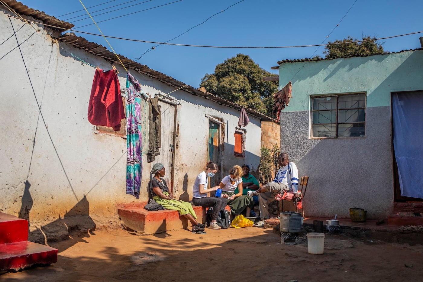 medical volunteer in Livingstone